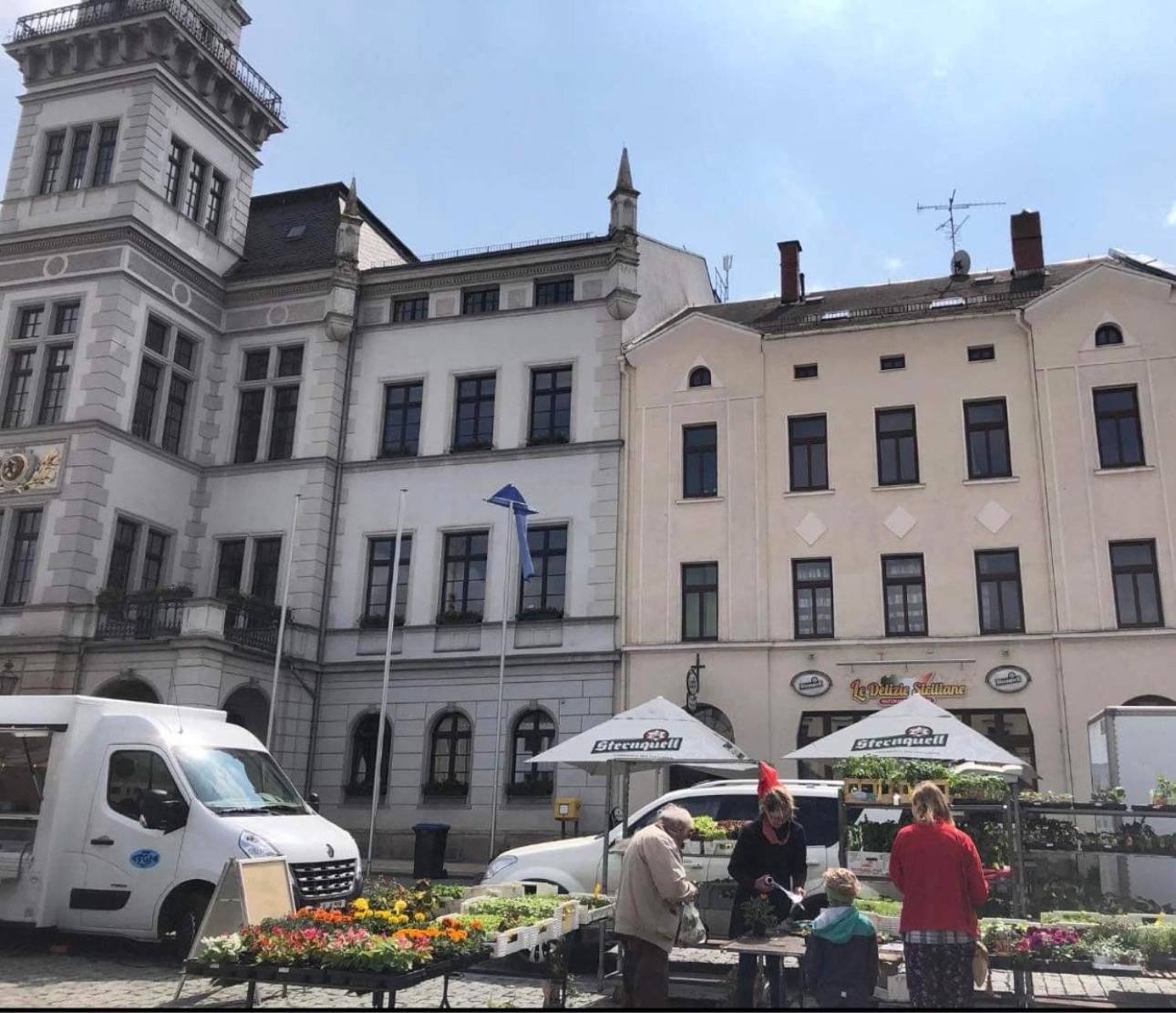 Zwillinge Ferienwohnung Am Markt Finkenburg Exterior foto